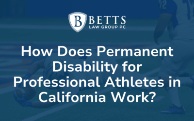 How Does Permanent Disability for Professional Athletes in California Work?